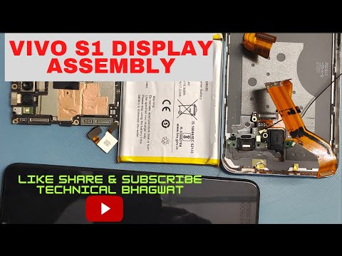 Vivo S1 display assembly! Motherboard !Battery!Back panel#technicalbhagwat#mobilerepairing #escbaig