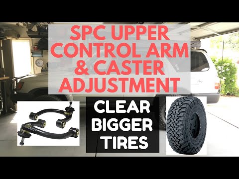 How To Adjust Your Caster and SPC Upper Control Arms To Clear Bigger Tires