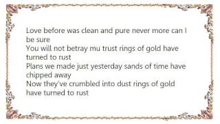 Waylon Jennings - Rings of Gold Lyrics
