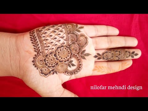 New Bridal Henna||Letest Mehndi Design||nilofar mehndi design 🥰