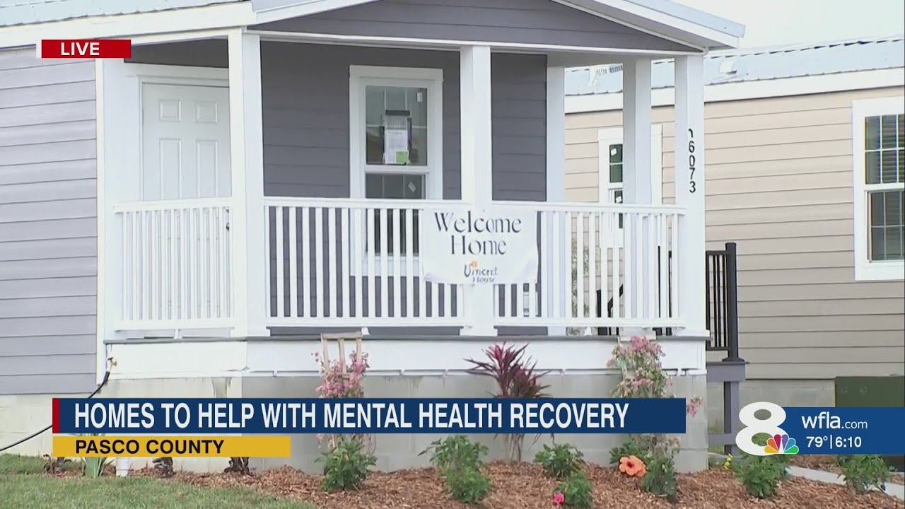 Vincent House dedicates homes to help people with mental illnesses in Pasco County