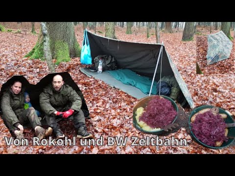 Von Rotkohl und BW Zeltbahn