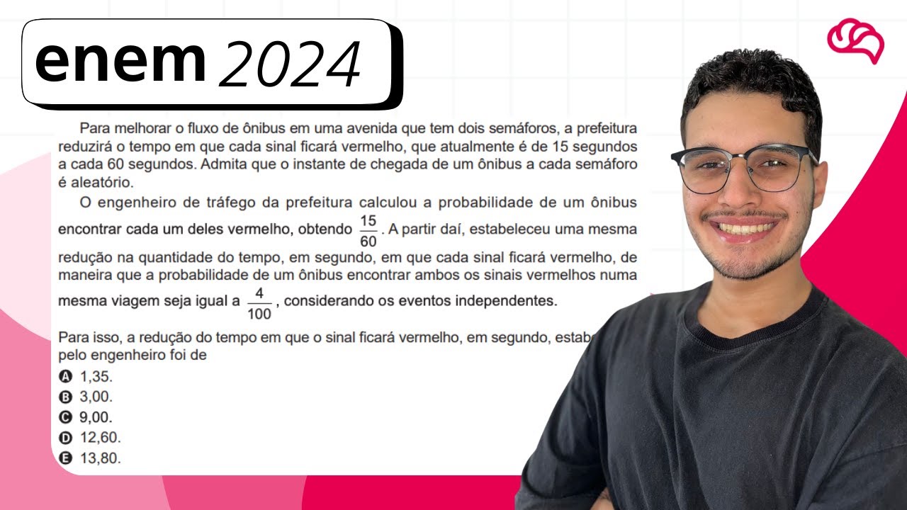 Resolução em Vídeo — Questão 165 ENEM 2024