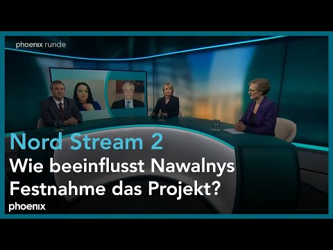 phoenix runde: Nawalny und Nordstream – Wie umgehen mit Russland?