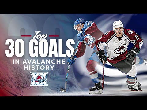Top 30 Goals in Colorado Avalanche History