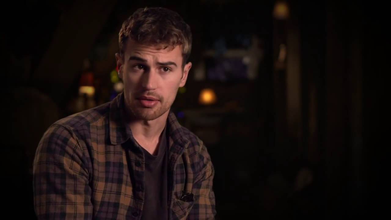 Insurgent Theo James (Tobias Eaton Four) Set Interview