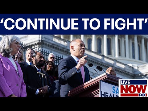 Video | Jeffries, House Dems on shutdown vote