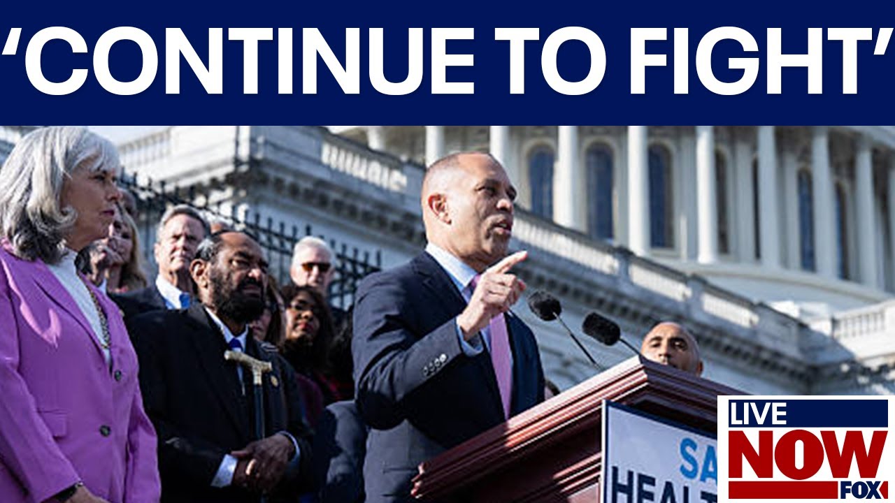 Jeffries, House Dems on shutdown vote