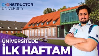 ALMANYA'DA ÜNİVERSİTEDE İLK HAFTAM | CONSTRUCTOR UNIVERSITY VLOGU