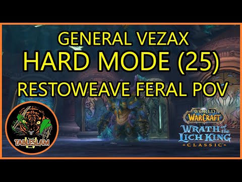Feral Restoweave on General Vezax 25 Hard Mode