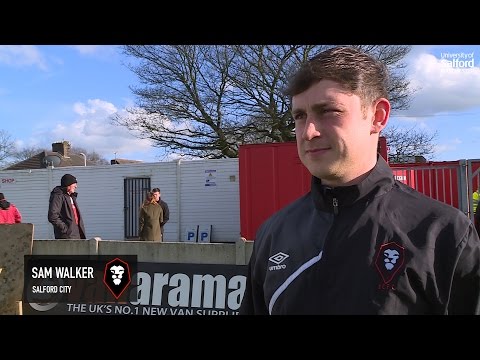 Salford City 2-1 Altrincham - Sam Walker post-match interview