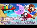 All Seaside Kingdom Power Moon Locations Super Mario Odyssey Tutorial