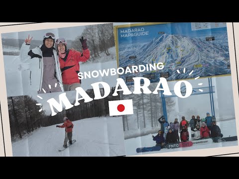Life in Japan | madarao mountain resort 🏂 beginner snowboard experience (ep 16)