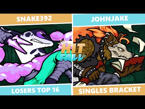 Hitfall 2.5: Losers Top 16 - SNAKE392 (Ranno) Vs JohnJake (Forsburn) RoA Singles