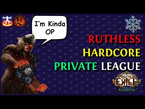 Goratha Tries RF Chieftain in Ruthless Hardcore GSF ~ Path of Exile Trial of The Ancestors 3.22