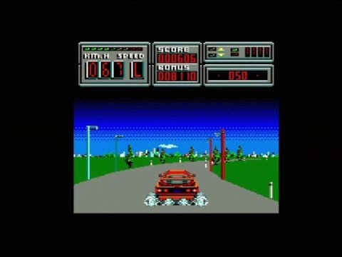 CRAZY CARS II - 128K (AMSTRAD CPC + 64K LOADING SCREEN)
