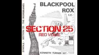 Section 25 - Red Voice (Blackpool Rox EP 1981 THAT SIDE track 2)