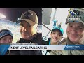 Extreme tailgater brings firetruck smoker to Panthers’ playoff game, all in honor of his son