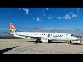 Airlink ERJ 190AR Port Elizabeth PLZ To Cape Town CPT Full Flight