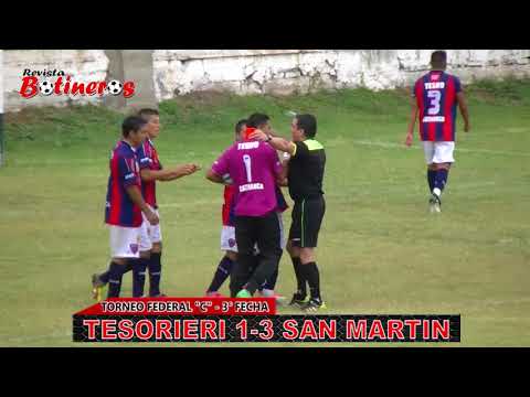FEDERAL C   3° FECHA   TESORIERI 1   SAN MARTIN 3