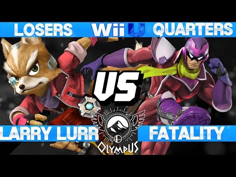Olympus - Larry Lurr (Fox) vs Fatality (Captain Falcon) - SSB4 Losers Quarters - Smash Wii U