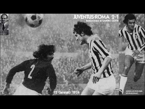 Juventus-Roma 2-1 (13/1/1974) Radiocronaca di Sandro Ciotti (Tutto il calcio minuto per minuto)