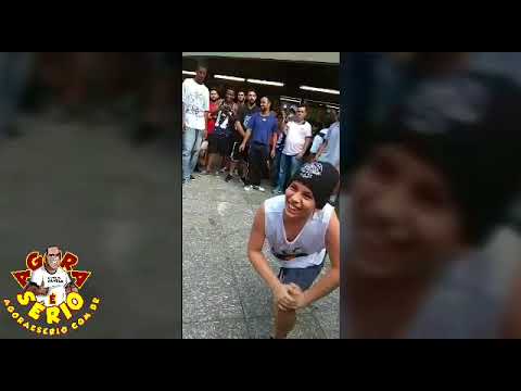 Ney de Juquitiba na Dança de Rua na Estação São Bento
