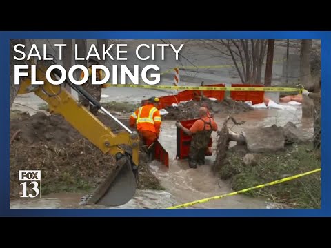 Flooding in Salt Lake City
