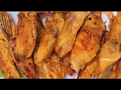 Fried Salmon Fin Recipe