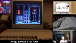 Amigos Plays Speedball 2 on a Real Amiga 500