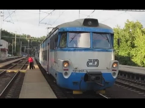 Czech Republic: Zabotlam/Pantograf/City Frog Class 451 EMUs working Kralupy - Praha Masarykovo/Liben
