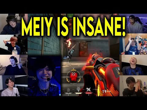 Valorant Streamers Reacts To DFM Meiy CRAZY 4k CLUTCH Against Team Secret In VCT