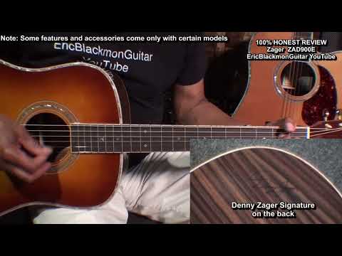 Zager Guitar ZAD900E 100% Honest Review @EricBlackmonGuitar