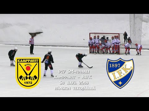 P17 SM-loppuottelu Kampparit - HIFK  11.03.2018   2. puoliaika alku