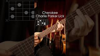 Cherokee Charlie Parker Lick on Donner Hush Pro guitar