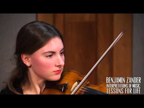 Mendelssohn: Piano Trio no. 1 - 1st movement (Benjamin Zander - Interpretation Class)