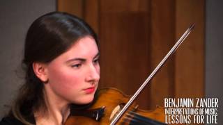 Mendelssohn: Piano Trio no. 1 - 1st movement (Benjamin Zander - Interpretation Class)