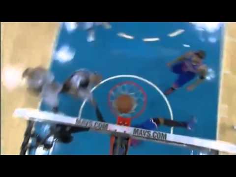 Carmelo Anthony Gets Hung On the Dunk Attempt   Knicks vs Mavericks   January 5  2014   NBA 2013 14