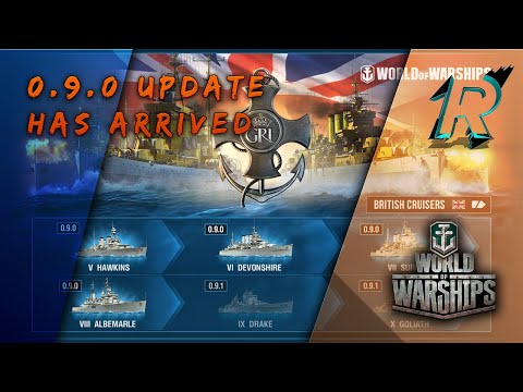World Of Warships - 0.9.0 Update Has Arrived