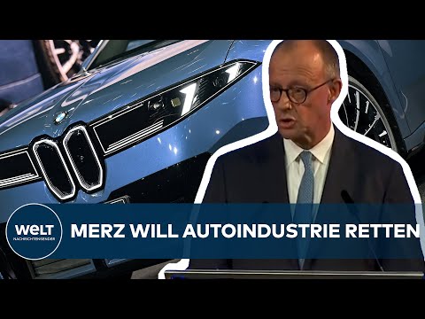 Video Thumbnail: IAA MÜNCHEN: Merz verspricht Autobranche volle Unterstützung – Söder schießt gegen Verbrennerverbot
