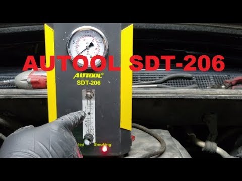 2010 Infiniti QX56 P0442 P0455 Autool SDT-206 Smoke Machine