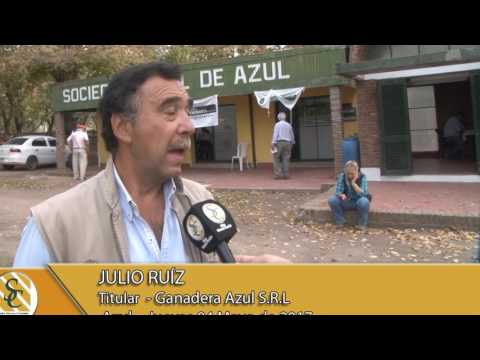 04-05-17 Nota a Julio Ruíz - Néstor I. Goenaga y Ganadera Azul- Azul -