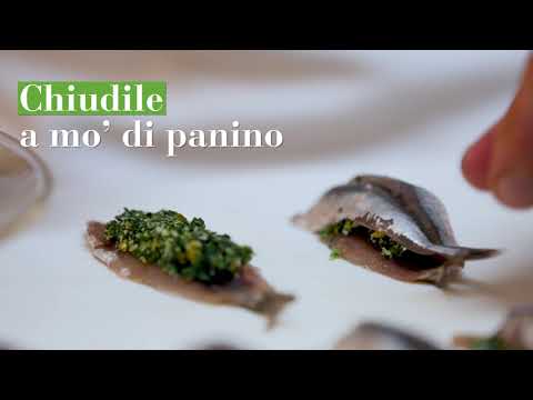 Involtini di acciughe | Le Ricette | La Cucina Italiana