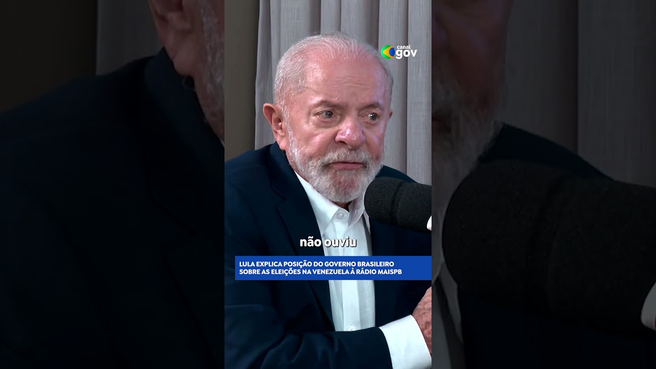 Posição do Gocerno Brasileiro Sobre Eleições na Venezuela #lula #governofederal #maduro