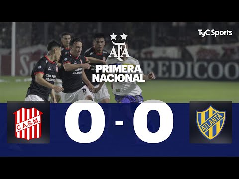 San Martín (T) 0-0 Atlanta | Primera Nacional | Fecha 25