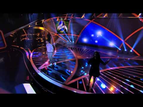 Programa Raul Gil - Karen Mattos e Mike Trindade (Dependo de Ti) - Jovens Talentos - #JT2013