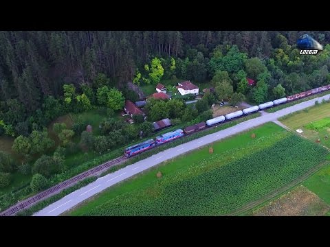 [Drone&2Cam] DA 60-1526-7 & DA 60-0249-2 in Muntii Apuseni Mountains Apus/on Sunset - 10 July 2016