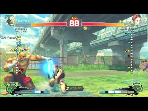 SSF4 Rank Match  bokusapp (SA)  vs  kuraudokin (CA)