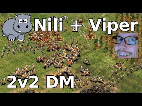 AoE2 | DM 2v2 with TheViper