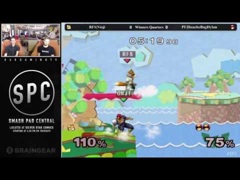 SPC8 Winners Quarters - RFS|Ninji (Fox) vs PF|DoucheBagDylan (Captain Falcon)